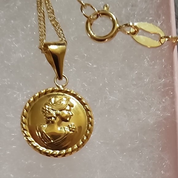 18k Stamps Jewelry - SOLID 18K GOLD NECKLACE 750 STAMP.